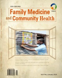 Family Medicine & Community Health Vol 4 Issue 1